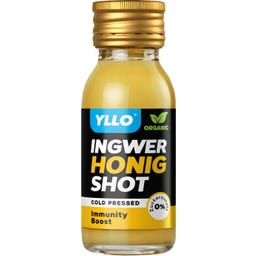 YLLO Ingwer Shot mit Honig - 60 ml
