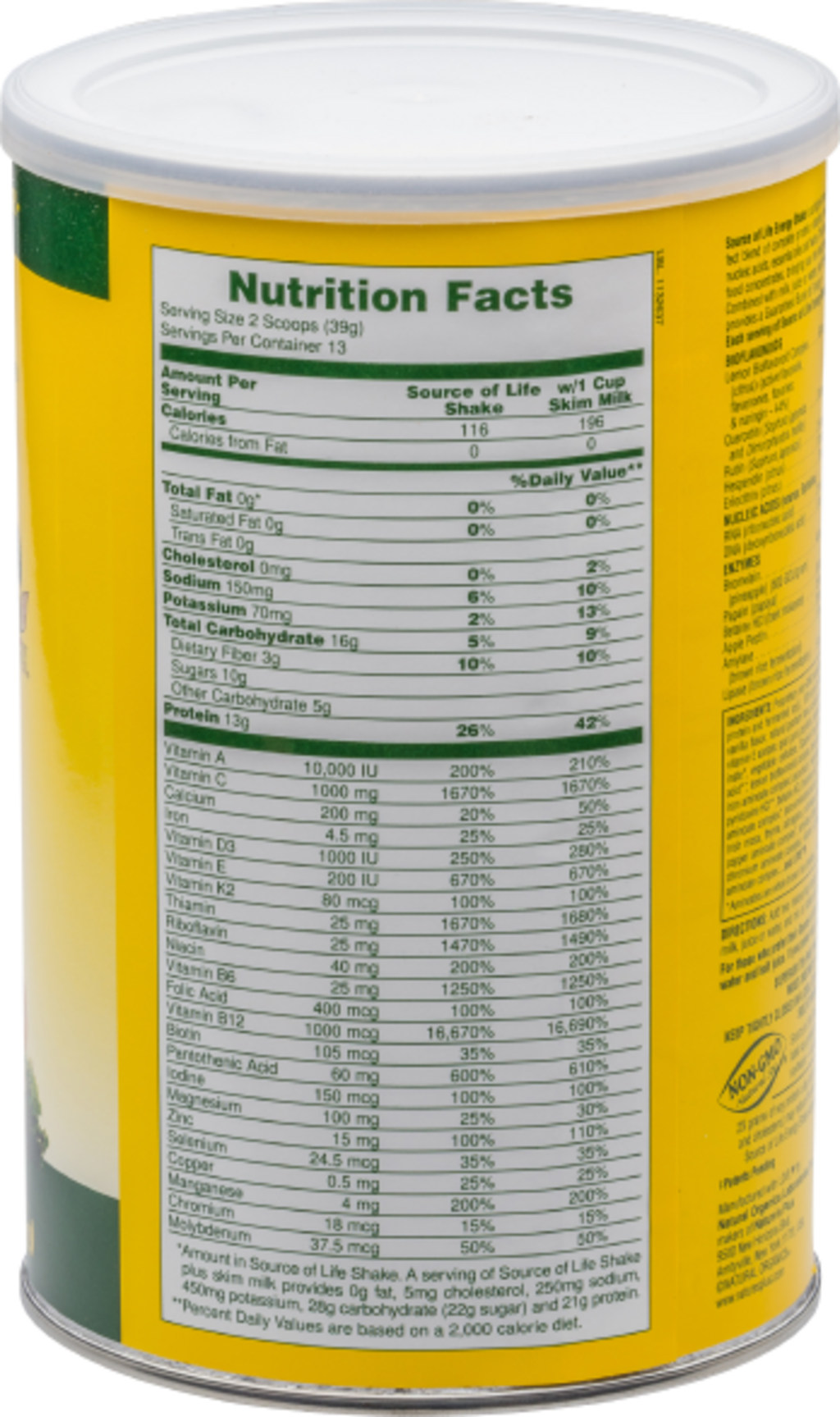 Nature's Plus Source of Life - Energy Shake