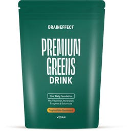 BRAINEFFECT Premium Greens - Tropical Mix
