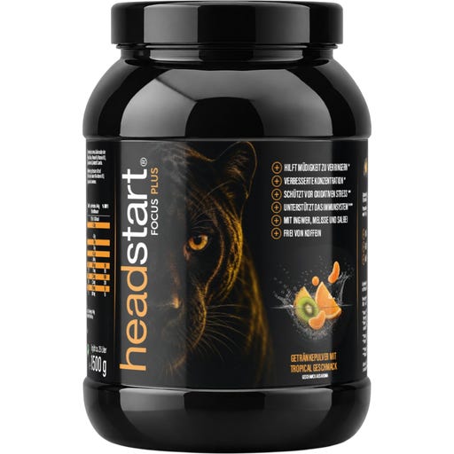 Headstart Focus Plus Pulver - Tropical - 1.500 g