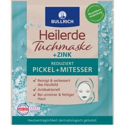 BULLRICH Heilerde Tuchmaske + Zink