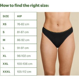 AllMatters Period Underwear Bikini Black - M