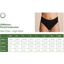 AllMatters Period Underwear High Waist Black - M
