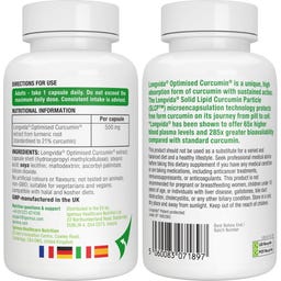 Igennus Longvida Optimised Curcumin - 90 capsules