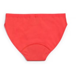 Mutandine Mestruali Teen Bikini Rosso Chiaro - Flusso Medio - M