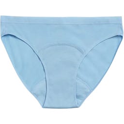Mutandine Mestruali Teen Bikini Azzurre - Flusso Medio