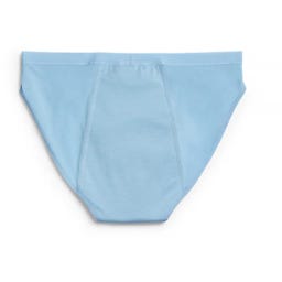 Mutandine Mestruali Teen Bikini Azzurre - Flusso Abbondante - M