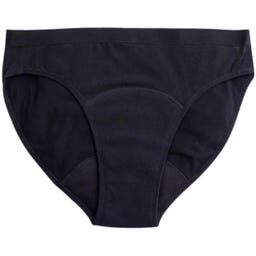 Mutandine Mestruali Teen Bikini Nere - Flusso Leggero