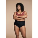 Imse Light Flow Mutandine a Vita Alta Nere - XL