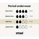 Bikini - Mutandine Mestruali Nere - Flusso Leggero - M
