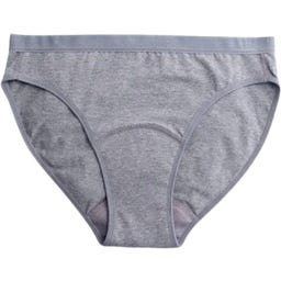 Majtki menstruacyjne Light Flow Bikini szare - S