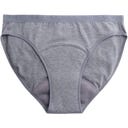 Bikini - Mutandine Mestruali Grigie - Flusso Medio - XS