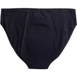 Bikini - Mutandine Mestruali Nere - Flusso Abbondante - XL