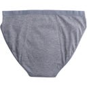 Bikini - Mutandine Mestruali Grigie - Flusso Abbondante - XS