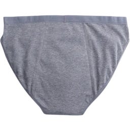 Bikini - Mutandine Mestruali Grigie - Flusso Abbondante - XS