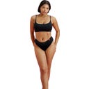 The Female Company Mutandine Mestruali - Slip Cotton Black - S