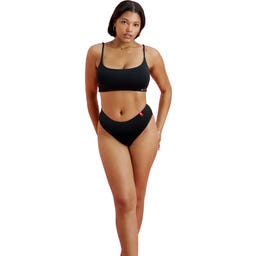 The Female Company Mutandine Mestruali - Slip Cotton Black - S