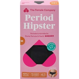 The Female Company Mutande Mestruali - Hipster Cotton Black - S