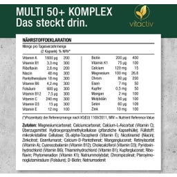 Vitactiv Multi 50+ Multivitamin - 60 kaps.