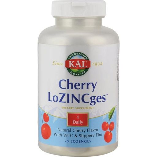 KAL Cherry LoZINCges - 75 lozenges