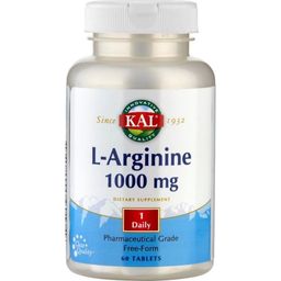 KAL L-Arginin 1000 mg - 60 tablets