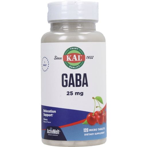 KAL GABA 25 mg "ActivMelt" - 120 Lutschtabletten