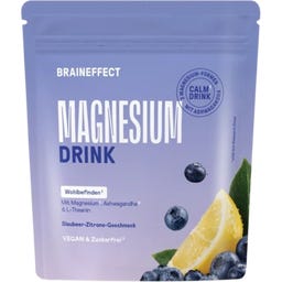 BRAINEFFECT Magnesium Drink Powder Blueberry-Lemon - 210 g