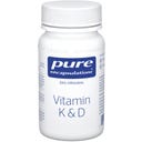 pure encapsulations Vitamin K & D - 60 kaps.