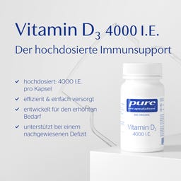 pure encapsulations Vitamin D3 4000 I.E. - 30 Kapseln