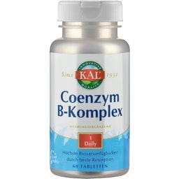 KAL Complejo de Coenzima B - 60 cápsulas vegetales
