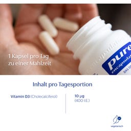 pure encapsulations Vitamin D3 400 I.E. - 120 Kapseln