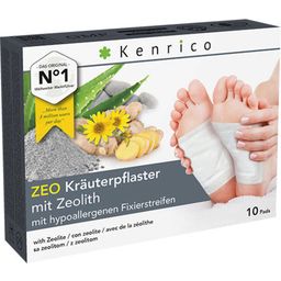 Kenrico ZEO Kräuterpflaster mit Zeolith - 10 Stück