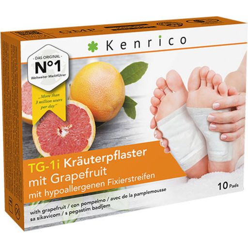 Kenrico TG-1i Kruidenpleisters met Grapefruit - 10 Stuks