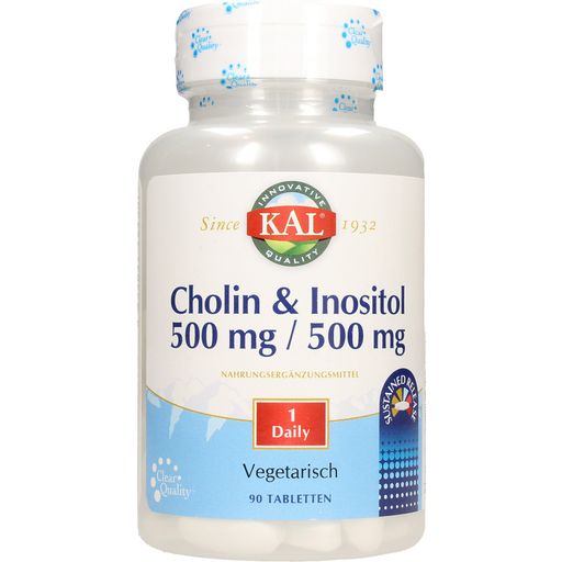 KAL Colina e Inositol - 90 comprimidos