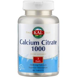 KAL Calcium Citrate - 90 tablets