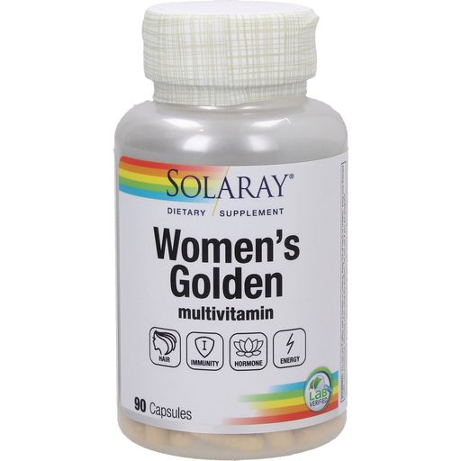 Solaray Women´s Golden Multi-Vita-Min - 90 cápsulas