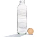 Carry Bottle Sticlă - Water Is Life - 1 buc.