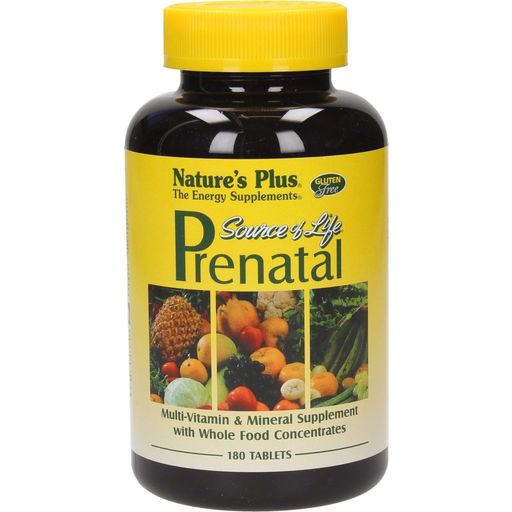 Nature's Plus Source of Life Prenatal - 180 Tabletter