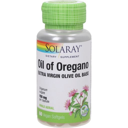 Solaray Oil of Oregano - 60 gélových kapsúl
