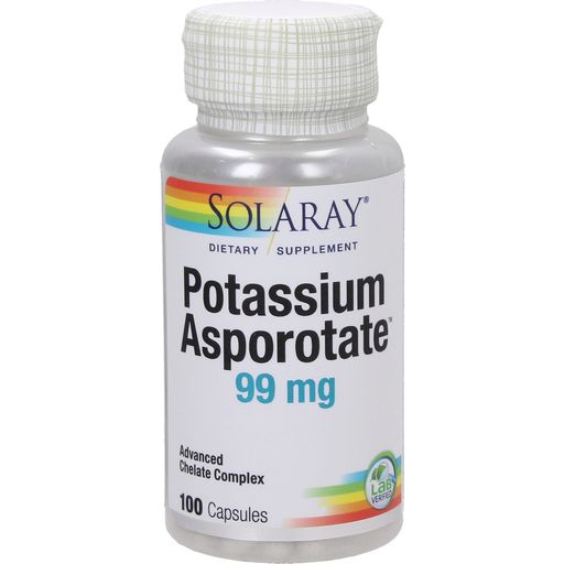 Solaray Potassium Asporotate - 100 kaps.