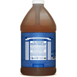 DR. BRONNER'S Bio tekuté cukrové mydlo s mätou
