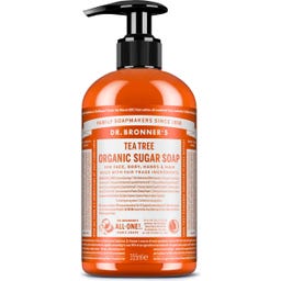 DR. BRONNER'S Nestemäinen sokerisaippua, teepuu