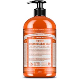 DR. BRONNER'S Nestemäinen sokerisaippua, teepuu