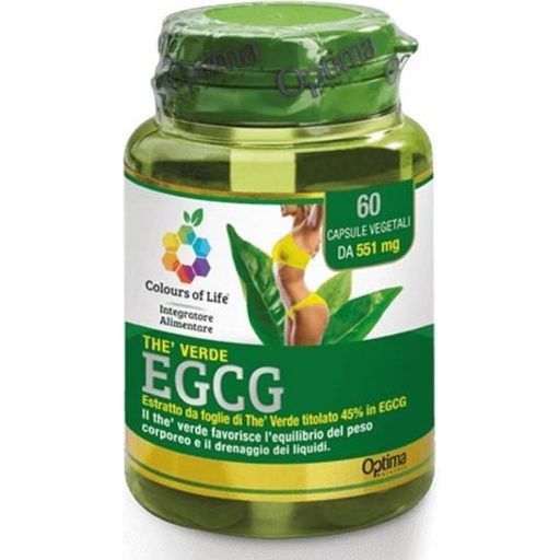 Optima Naturals Té Verde EGCG - 60 cápsulas