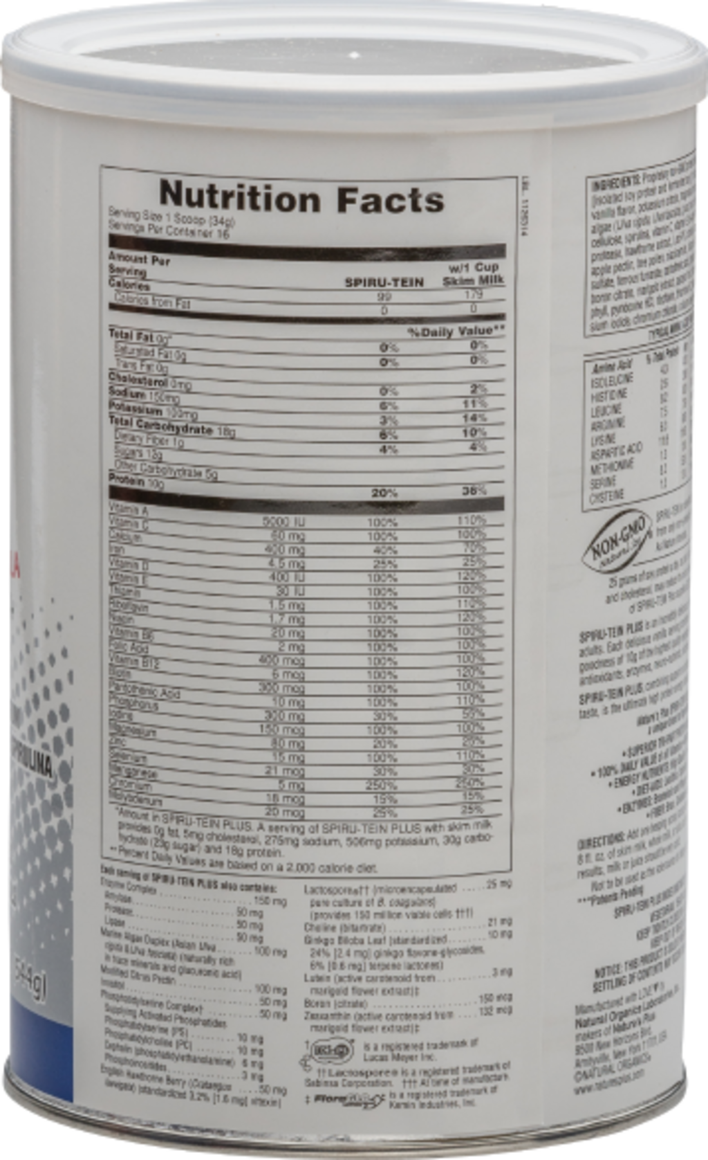 Protein Shake Plus Vanilla - 544 g