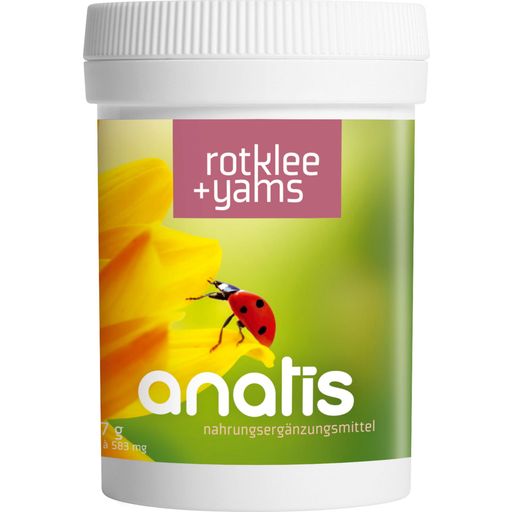 anatis Naturprodukte Trébol Rojo + Ñame - 90 cápsulas
