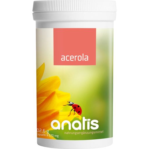 anatis Naturprodukte Acerola - 180 kaps.