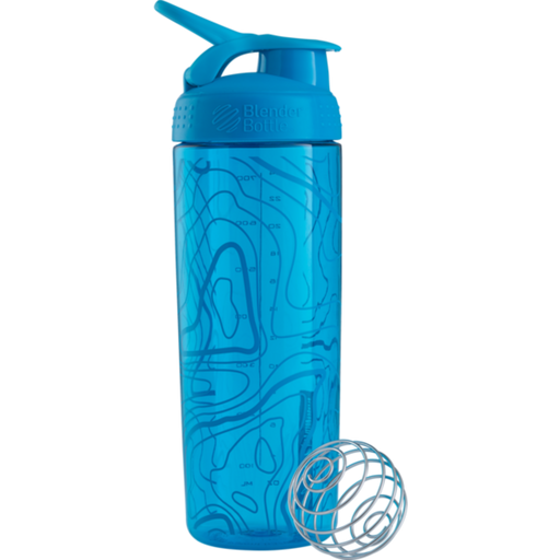 Blender Bottle Sleek Signature 820 ml - Aqua Topt Flow