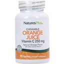 Nature's Plus Orange Juice 250 mg Vitamin C - 90 comprimidos masticables