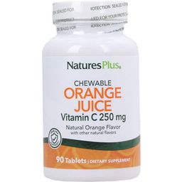 Nature's Plus Orange Juice 250 mg Vitamin C - 90 Kauwtabletten